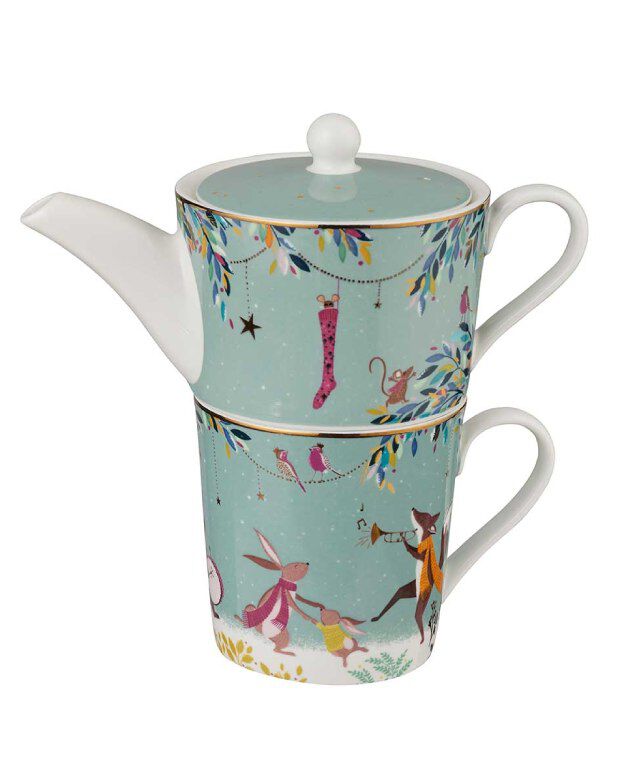 Sara Miller Woodland Tales Tea for One, Merry Band